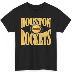 Vintage 90s Houston Rockets Spell Out Logo Shirt