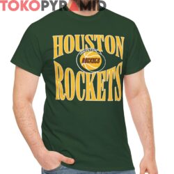 Vintage 90s Houston Rockets Spell Out Logo Shirt