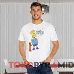 Vintage 90s I'm Bart Simpson Who The Hell Are You T shirt White T shirt