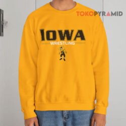 Vintage 90s Iowa Hawkeyes Spell Out Wrestling Shirt 3 Vintage 90s Iowa Hawkeyes Spell Out Wrestling Sweatshirt