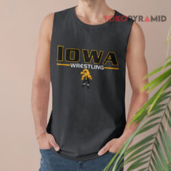 Vintage 90s Iowa Hawkeyes Spell Out Wrestling Shirt 2 Vintage 90s Iowa Hawkeyes Spell Out Wrestling Tank Top