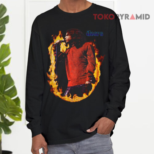 Vintage 90's Jim Morrison Light My Fire 1991 Band Long sleeved Vintage 90's Jim Morrison Light My Fire 1991 Band Long sleeved