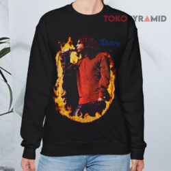Vintage 90's Jim Morrison Light My Fire 1991 Band Shirt 3 Vintage 90's Jim Morrison Light My Fire 1991 Band Sweatshirt