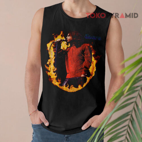 Vintage 90's Jim Morrison Light My Fire 1991 Band Tank Top Vintage 90's Jim Morrison Light My Fire 1991 Band Tank Top