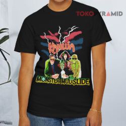 Vintage 90s Kahlúa Monster Mudslide Halloween Black T shirt