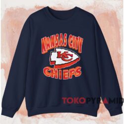 Vintage 90s Kansas City Chiefs Shirt 3 Vintage 90s Kansas City Chiefs Shirt Navy Sweatshirt