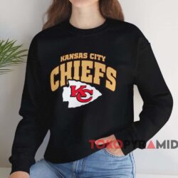 Vintage 90s Kansas City Chiefs Tee Black Sweatshirt