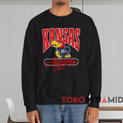 Vintage 90s Kansas Jayhawks Basketball Shirt 4 Vintage 90s Kansas Jayhawks Basketball Shirt Black Sweatshirt