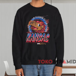 Vintage 90s Kansas Jayhawks Shirt 3 Vintage 90s Kansas Jayhawks Shirt Black Sweatshirt