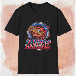 Vintage 90s Kansas Jayhawks Shirt Black T shirt