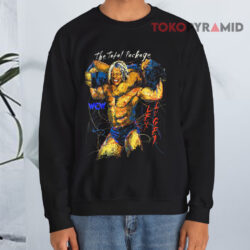 Vintage 90s Lex Luger The Total Package WCW Wrestling Shirt 3 Vintage 90s Lex Luger The Total Package Wcw Wrestling Sweatshirt