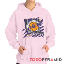 Vintage 90s Los Angeles Lakers Magic Johnson Unique Hoodie