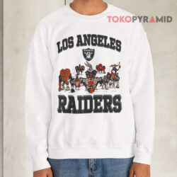 Vintage 90s Los Angeles Raiders Taz Looney Tunes Sweatshirt