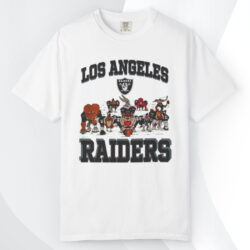 Vintage 90s Los Angeles Raiders Taz Looney Tunes T shirt