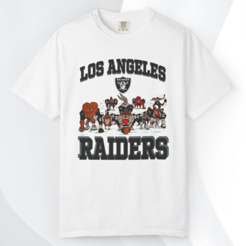 Vintage 90s Los Angeles Raiders Taz Looney Tunes T shirt