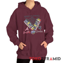Vintage 90s MLB World Series Atlanta Braves Vs New York Yankees 1999 Baseball Shirt 2 Vintage 90s MLB World Series Atlanta Braves Vs New York Yankees 1999 Baseball Hoodie