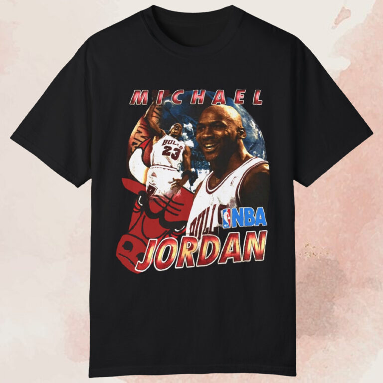 80s VINTAGE NBA オフィシャル マイケル ジョーダン プリント T