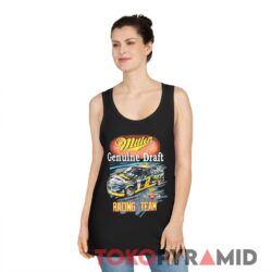 Vintage 90s Miller Genuine Draft Racing Tee Rusty Wallace Nascar 4 Vintage 90s Miller Genuine Draft Racing Tee Rusty Wallace Nascar Black Tank Top