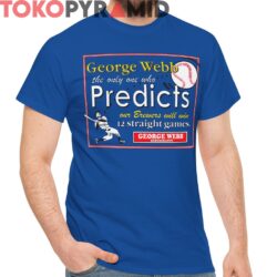 Vintage 90s Milwaukee George Webb Brewers Shirt