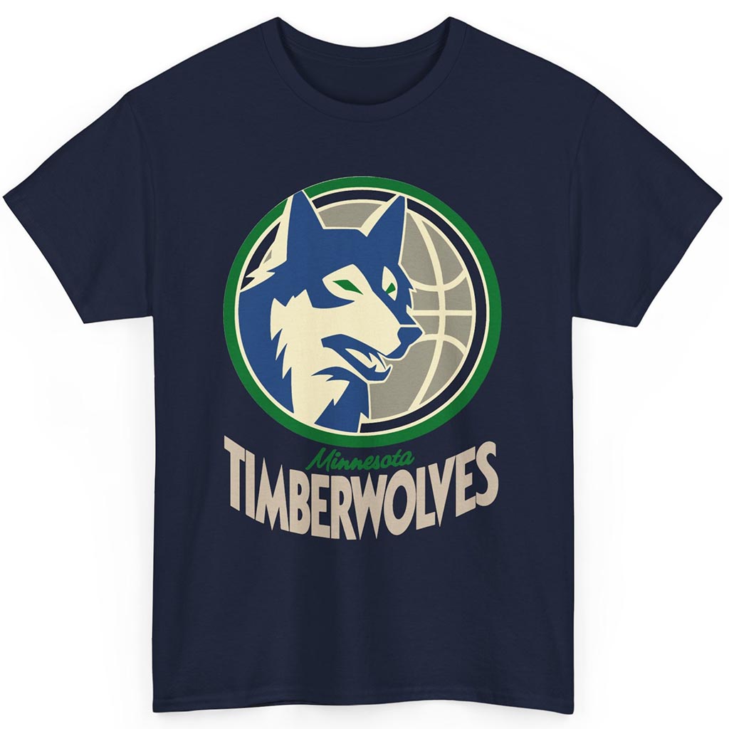 Vintage 90s Minnesota Timberwolves Logo Shirt Vintage 90s Minnesota Timberwolves Logo Shirt