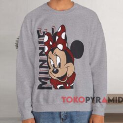 Vintage 90s Minnie Mouse T-shirt 4 Vintage 90s Minnie Mouse T shirt Grey Sweatshirt