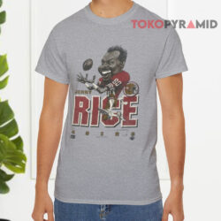 Vintage 90s NFL Jerry Rice 49ERS Caricature Shirt 3 Vintage 90s NFL Jerry Rice 49ERS Caricature Shirt