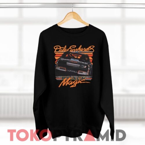 Vintage 90s Nascar Dale Earnhardt Black Magic Black Sweatshirt Vintage 90s Nascar Dale Earnhardt Black Magic Black Sweatshirt