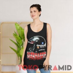 Vintage 90s Nascar Dale Earnhardt Helmet T-shirt Intimidator 4 Vintage 90s Nascar Dale Earnhardt Helmet T shirt Intimidator Black Tank Top