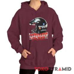 Vintage 90s Nascar Dale Earnhardt Helmet T shirt Intimidator Hoodie