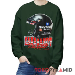 Vintage 90s Nascar Dale Earnhardt Helmet T shirt Intimidator Sweatshirt