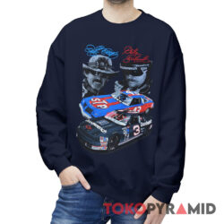 Vintage 90s Nascar Dale Earnhardt Richard Petty 7 Time Champion Sweatshirt
