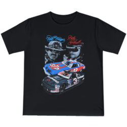 Vintage 90s Nascar Dale Earnhardt Richard Petty 7 Time Champion T shirt