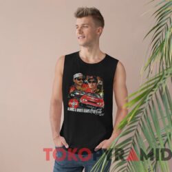 Vintage 90s Nascar Dale Earnhardt Sr. Jr. T-shirt Coca-Cola 3 Vintage 90s Nascar Dale Earnhardt Sr. Jr. T shirt Coca Cola Black Tank Top