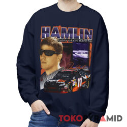 Vintage 90s Nascar Denny Hamlin FedEx Every Day Is Race Day Sweatshirt