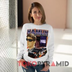 Vintage 90s Nascar Denny Hamlin FedEx Every Day Is Race Day T-shirt 2 Vintage 90s Nascar Denny Hamlin Fedex Every Day Is Race Day White Sweatshirt