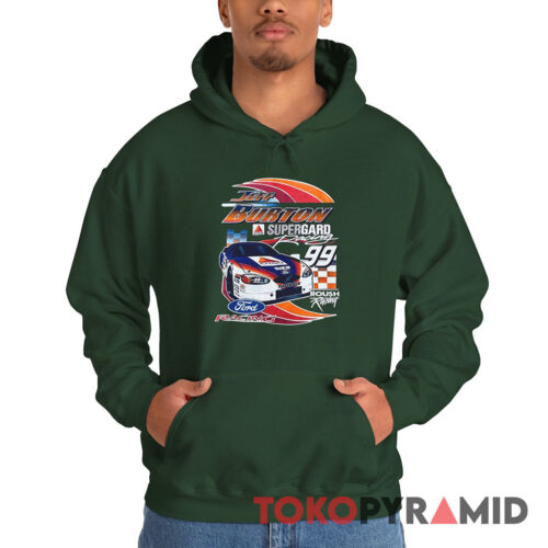 Vintage 90s Nascar Jeff Burton Citgo Supergard Racing Hoodie