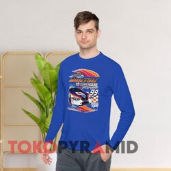 Vintage 90s Nascar Jeff Burton Citgo Supergard Racing T-shirt 2 Vintage 90s Nascar Jeff Burton Citgo Supergard Racing Royal Blue Long sleeved