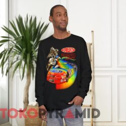 Vintage 90s Nascar Jeff Gordon Dupont Refinish Racing T-shirt 3 Vintage 90s Nascar Jeff Gordon Dupont Refinish Racing Black Long sleeved