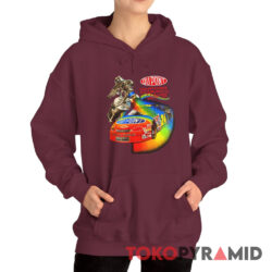 Vintage 90s Nascar Jeff Gordon Dupont Refinish Racing Hoodie