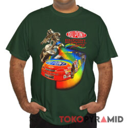 Vintage 90s Nascar Jeff Gordon Dupont Refinish Racing Shirt