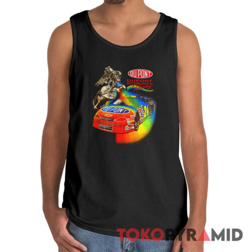 Vintage 90s Nascar Jeff Gordon Dupont Refinish Racing Tank Top