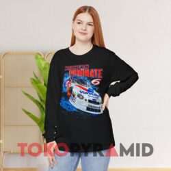Vintage 90s Nascar Mark Martin 6 Designed To Dominate T-shirt 3 Vintage 90s Nascar Mark Martin 6 Designed To Dominate Black Long sleeved