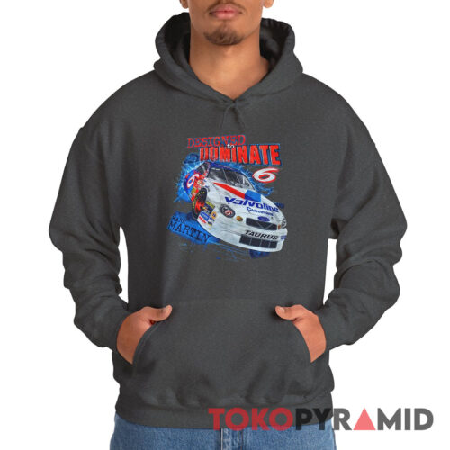Vintage 90s Nascar Mark Martin 6 Designed To Dominate Hoodie