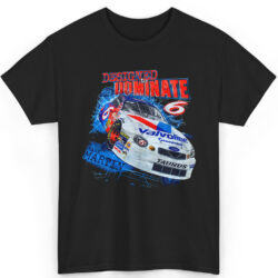 Vintage 90s Nascar Mark Martin 6 Designed To Dominate T Shirt