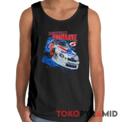 Vintage 90s Nascar Mark Martin 6 Designed To Dominate Tank Top