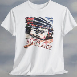 Vintage 90s Nascar Rusty Wallace 2 Miller Lite Shirt