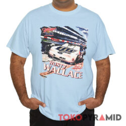 Vintage 90s Nascar Rusty Wallace 2 Miller Lite T Shirt