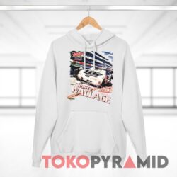 Vintage 90s Nascar Rusty Wallace 2 Miller Lite 4 Vintage 90s Nascar Rusty Wallace 2 Miller Lite White Hoodie