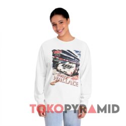 Vintage 90s Nascar Rusty Wallace 2 Miller Lite 3 Vintage 90s Nascar Rusty Wallace 2 Miller Lite White Long sleeved