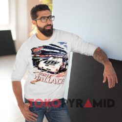 Vintage 90s Nascar Rusty Wallace 2 Miller Lite 2 Vintage 90s Nascar Rusty Wallace 2 Miller Lite White Sweatshirt